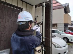 メーター板電気工事 施工事例 電気メーターCOM